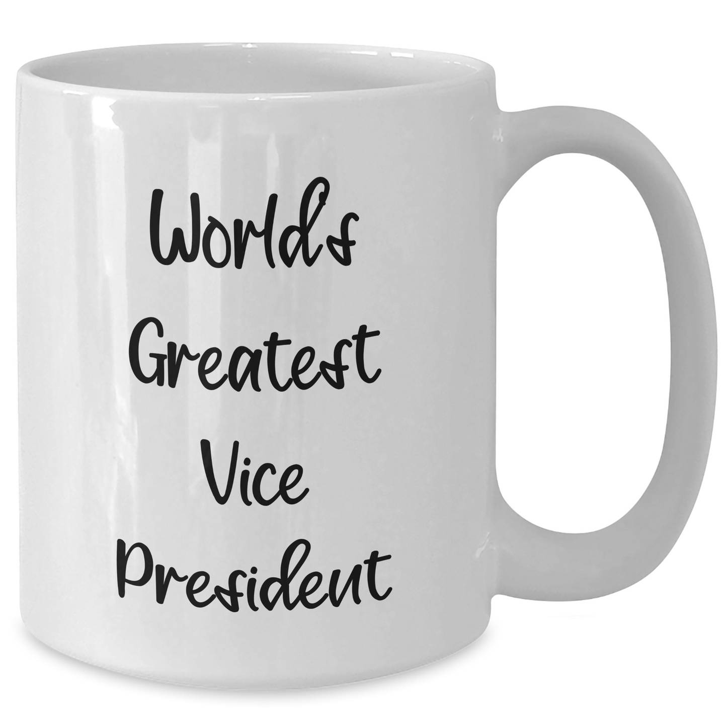 Funny Vice President Gifts from Men to Vice President World's Greatest White Coffee Mug, Unique Graduation Gifts for Vice President - Additional