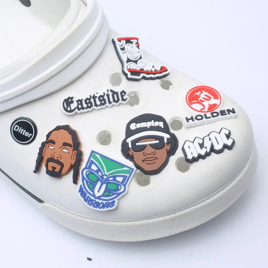 17pcs/Set New Zealand Style Series shoes Charms Shoe Decorations for shoes Jibz Accesories Boys Girls Kids Christmas Party Gift Cheeky Fantail Finds