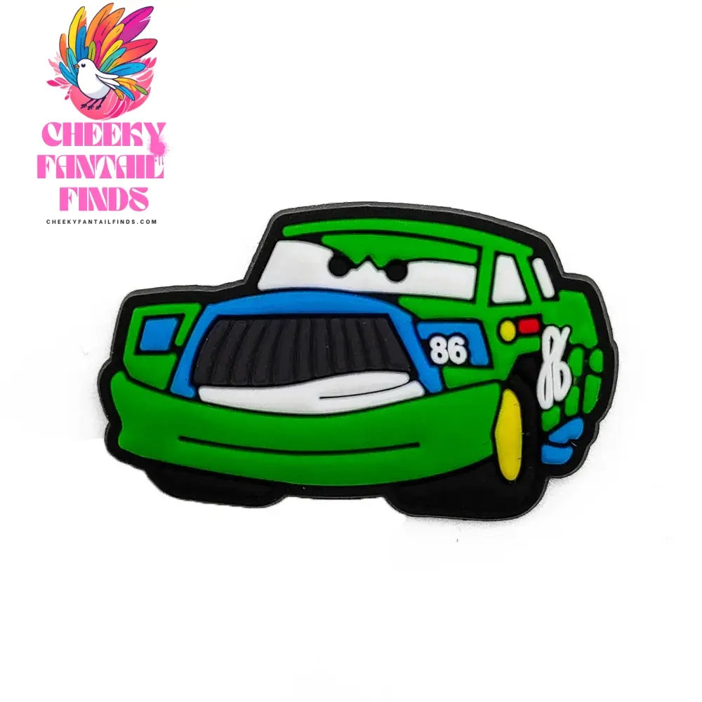 1PC Cartoon Lightning McQueen Cute Shoe Buckle Cheeky Fantail Finds