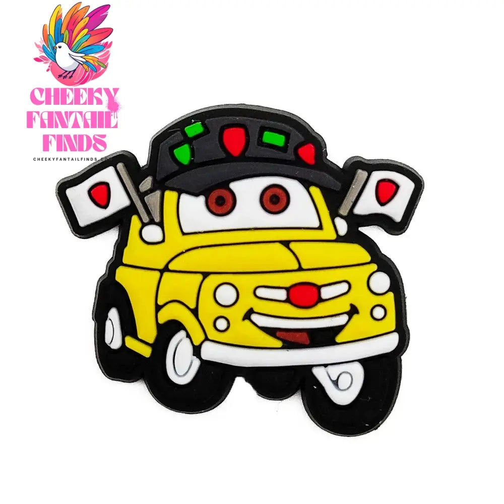 1PC Cartoon Lightning McQueen Cute Shoe Buckle Cheeky Fantail Finds