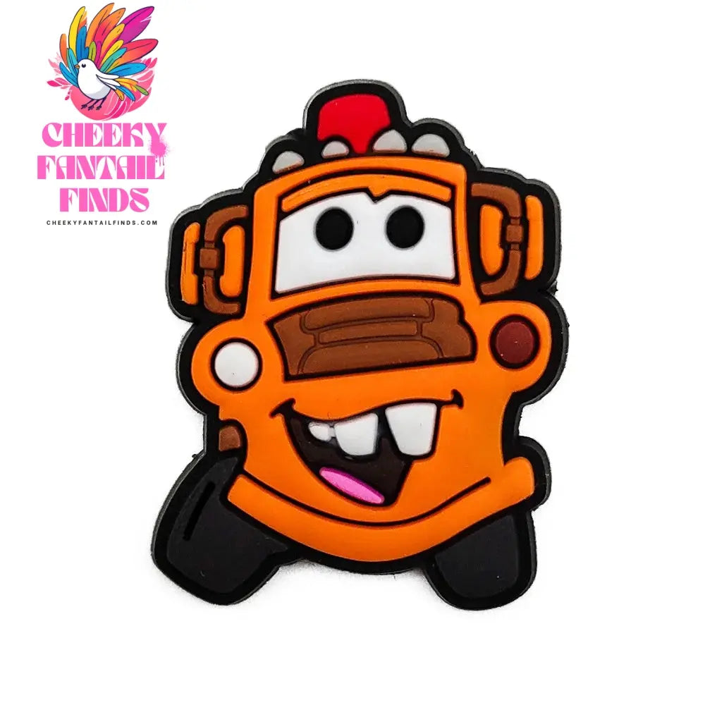 1PC Cartoon Lightning McQueen Cute Shoe Buckle Cheeky Fantail Finds