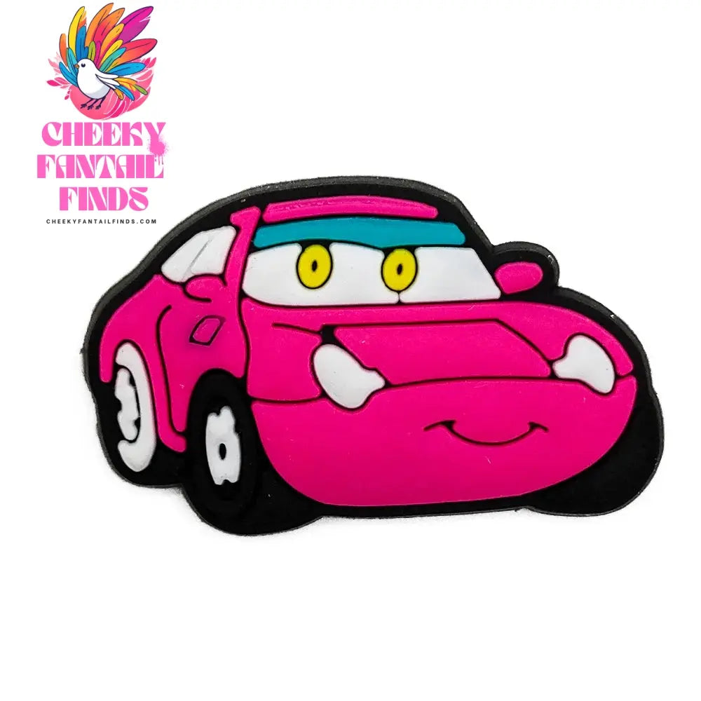 1PC Cartoon Lightning McQueen Cute Shoe Buckle Cheeky Fantail Finds