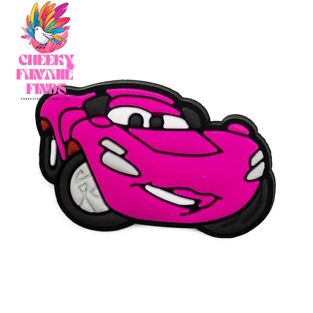 1PC Cartoon Lightning McQueen Cute Shoe Buckle Cheeky Fantail Finds
