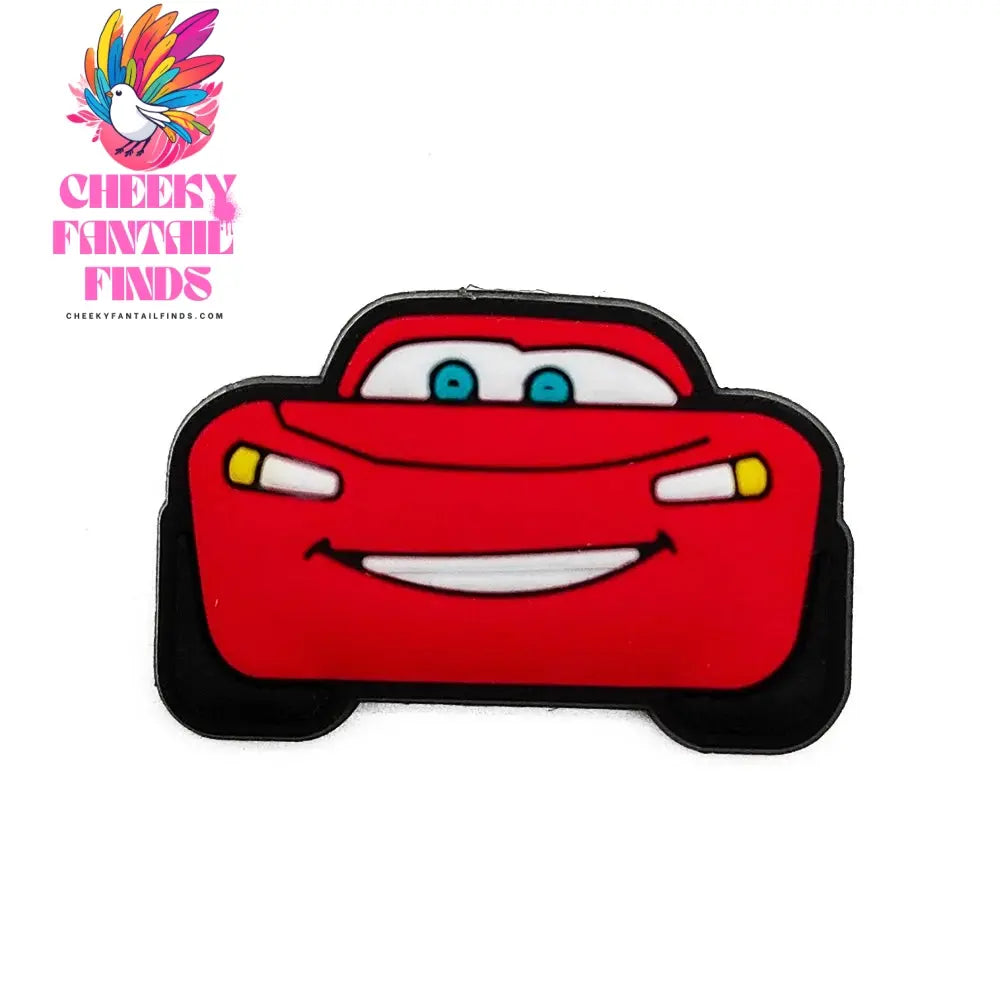 1PC Cartoon Lightning McQueen Cute Shoe Buckle Cheeky Fantail Finds