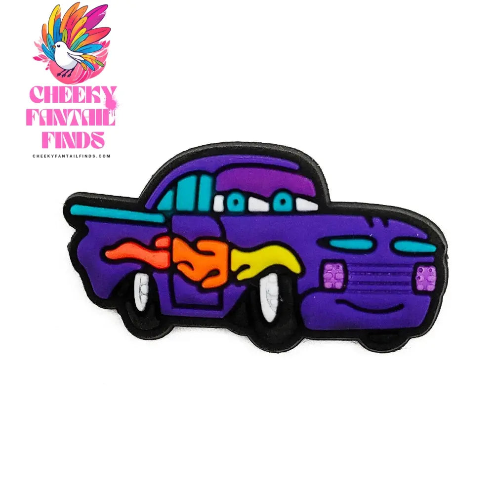 1PC Cartoon Lightning McQueen Cute Shoe Buckle Cheeky Fantail Finds
