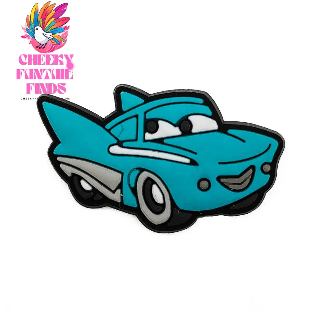 1PC Cartoon Lightning McQueen Cute Shoe Buckle Cheeky Fantail Finds