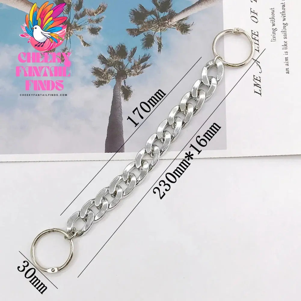 1PCS Charm Tassel Heart Pendant Boot Shoe Chain Sneakers Jewelry For Women Unisex Trendy Sports Shoes Chain Party Jewelry Gift Cheeky Fantail Finds