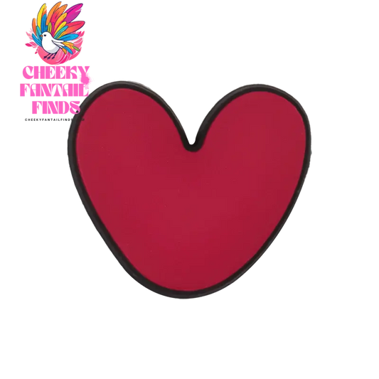 1PCS Valentine's Day Series Shoe Charms Love Rose Diamond Kiss Shoe Buckle Accessories for Couple Romantic Style Holiday Gift - Cheeky Fantail Finds