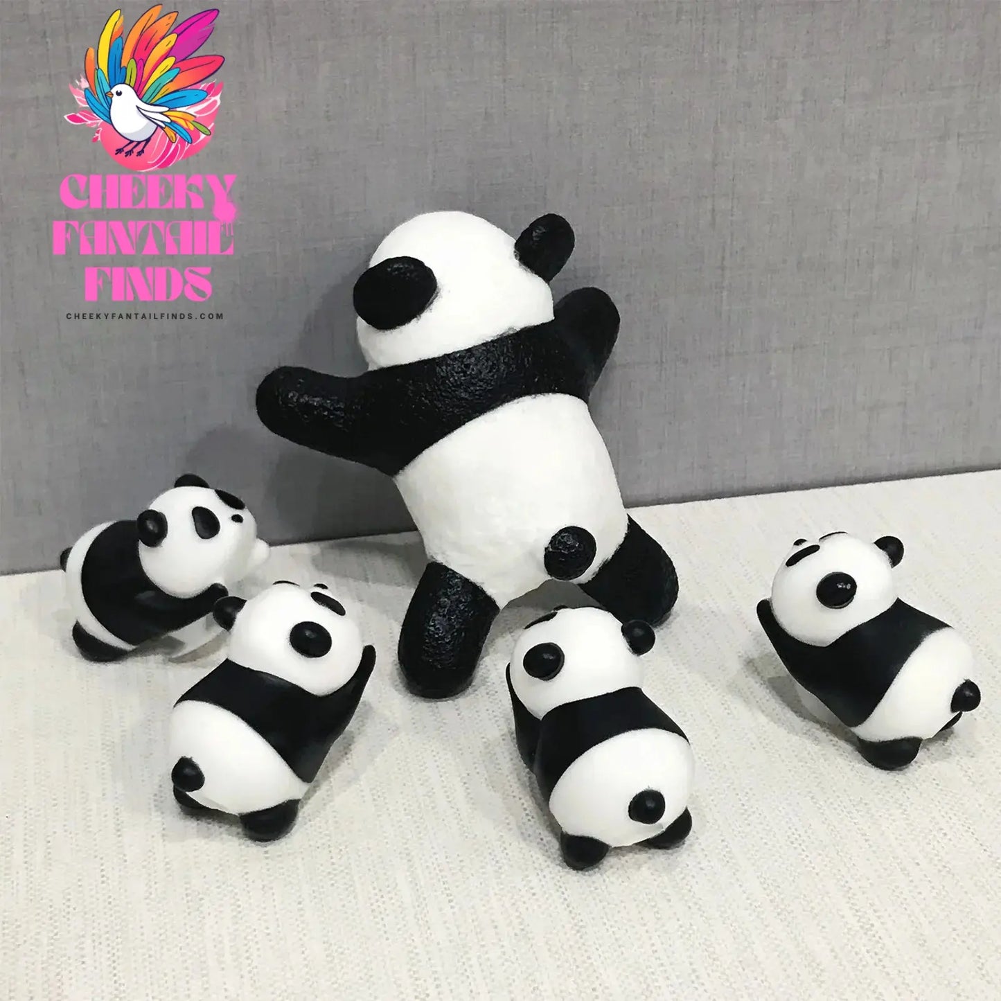 1Pcs Cute Panda Baby Shoe Charms Lovely Cartoon Stereoscopic Sandals Decorations Children DIY Slipper Hole Shoes Accessories New Cheeky Fantail Finds