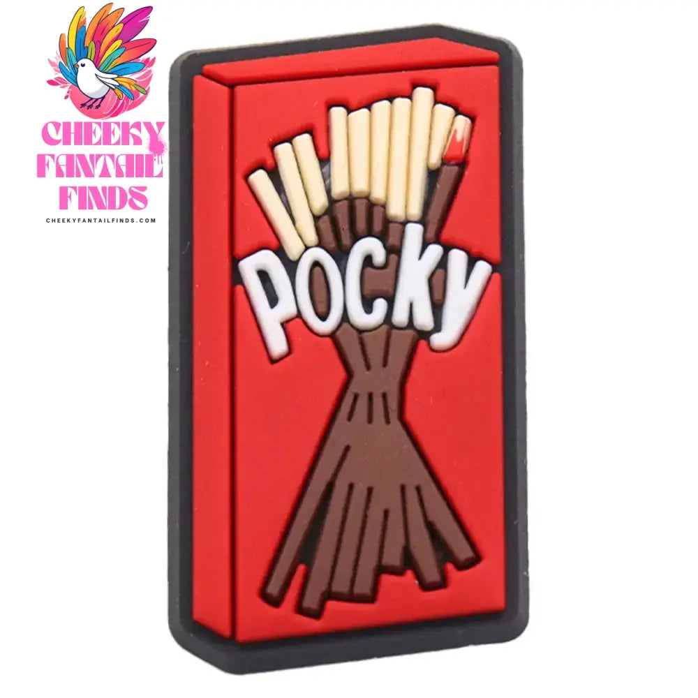 1Pcs Yummy Cookie Fried Chicken Chocolate Bar Candy Children Pvc Shoe Buckle Charms Clog Accessories Fit Women Sandals - Cheeky Fantail Finds