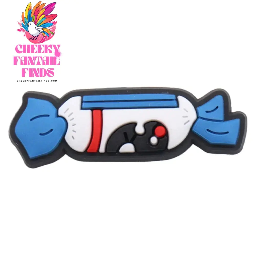 1Pcs Yummy Cookie Fried Chicken Chocolate Bar Candy Children Pvc Shoe Buckle Charms Clog Accessories Fit Women Sandals - Cheeky Fantail Finds