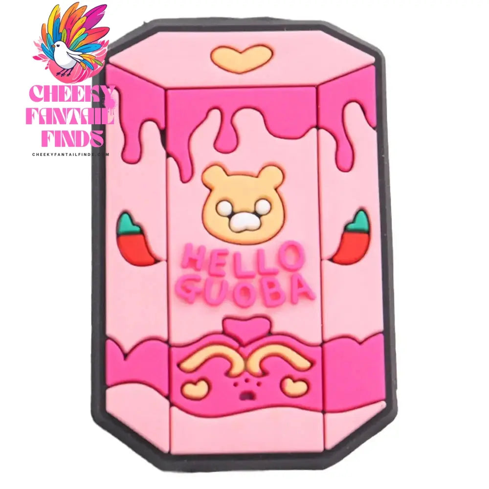 1Pcs Yummy Cookie Fried Chicken Chocolate Bar Candy Children Pvc Shoe Buckle Charms Clog Accessories Fit Women Sandals - Cheeky Fantail Finds