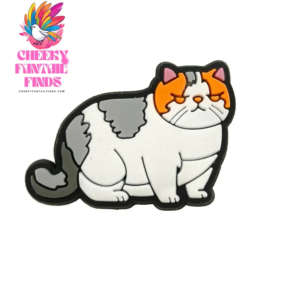 1pc Cute Cartoon Cats PVC Shoe Charms for Clogs Accessories Shoe Decorations Sandals Pins DIY Kids Women Beach Bag Accessories - Cheeky Fantail Finds
