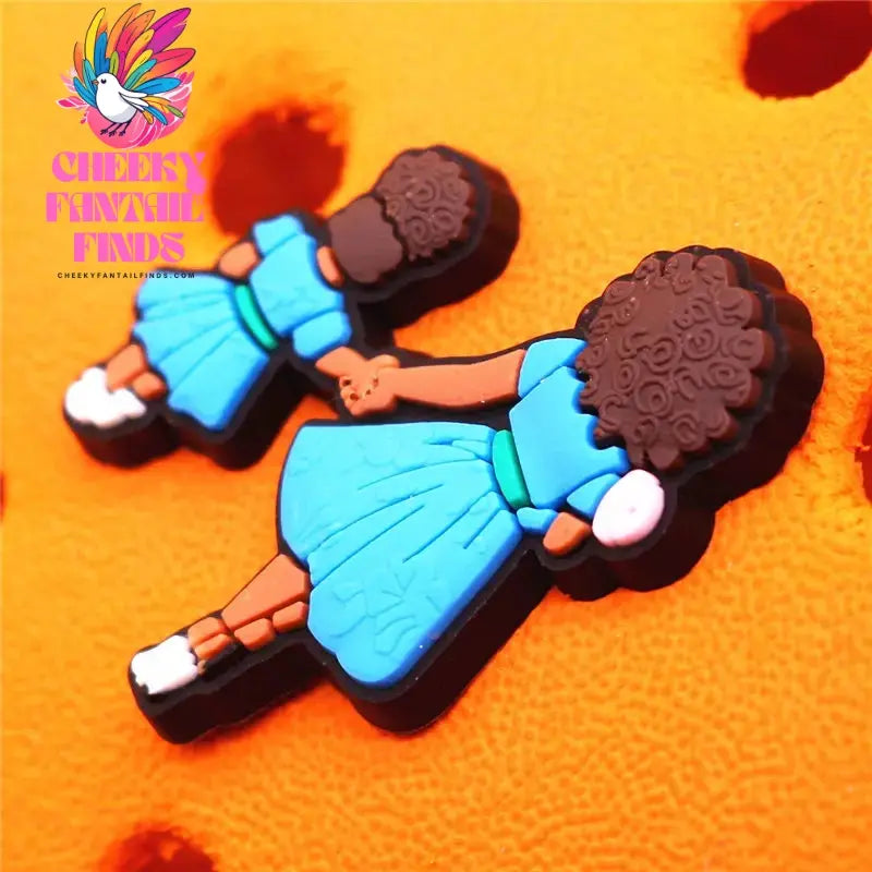 1pcs Black King Period PVC Theme Shoe Charms Decorations Melanin Magic Power Shoe Accessories Boy Bye Vote Shoes Buckle Pin Clip Cheeky Fantail Finds