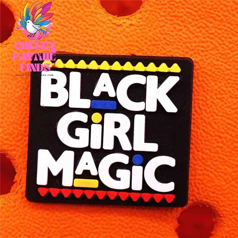 1pcs Black King Period PVC Theme Shoe Charms Decorations Melanin Magic Power Shoe Accessories Boy Bye Vote Shoes Buckle Pin Clip Cheeky Fantail Finds