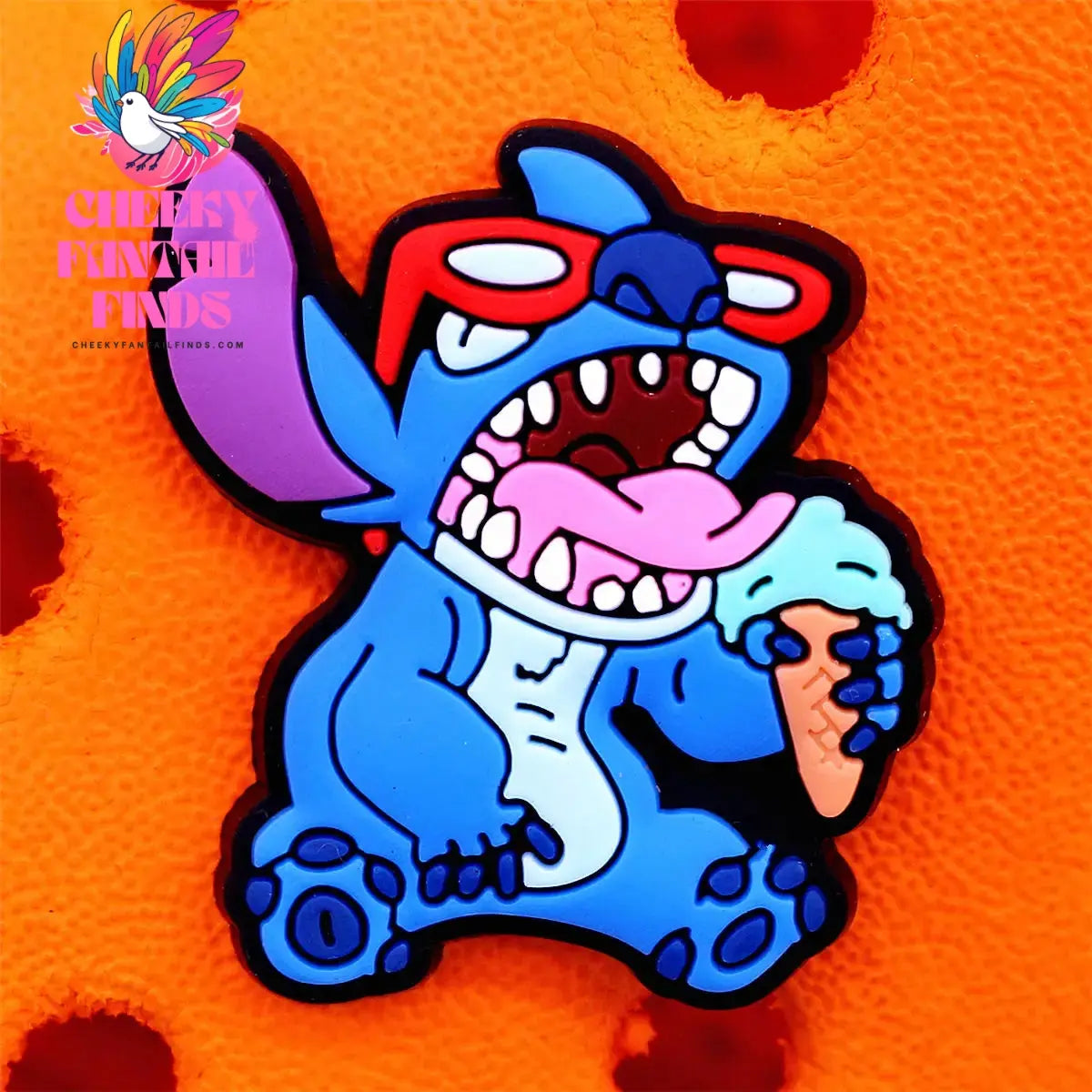 1pcs Cartoon movie Lilo Stitch Shoe Accessories Clog Charms Sandals Decoration Pink Stitch Angel PVC Clogs Buckle for Kids Gifts Cheeky Fantail Finds