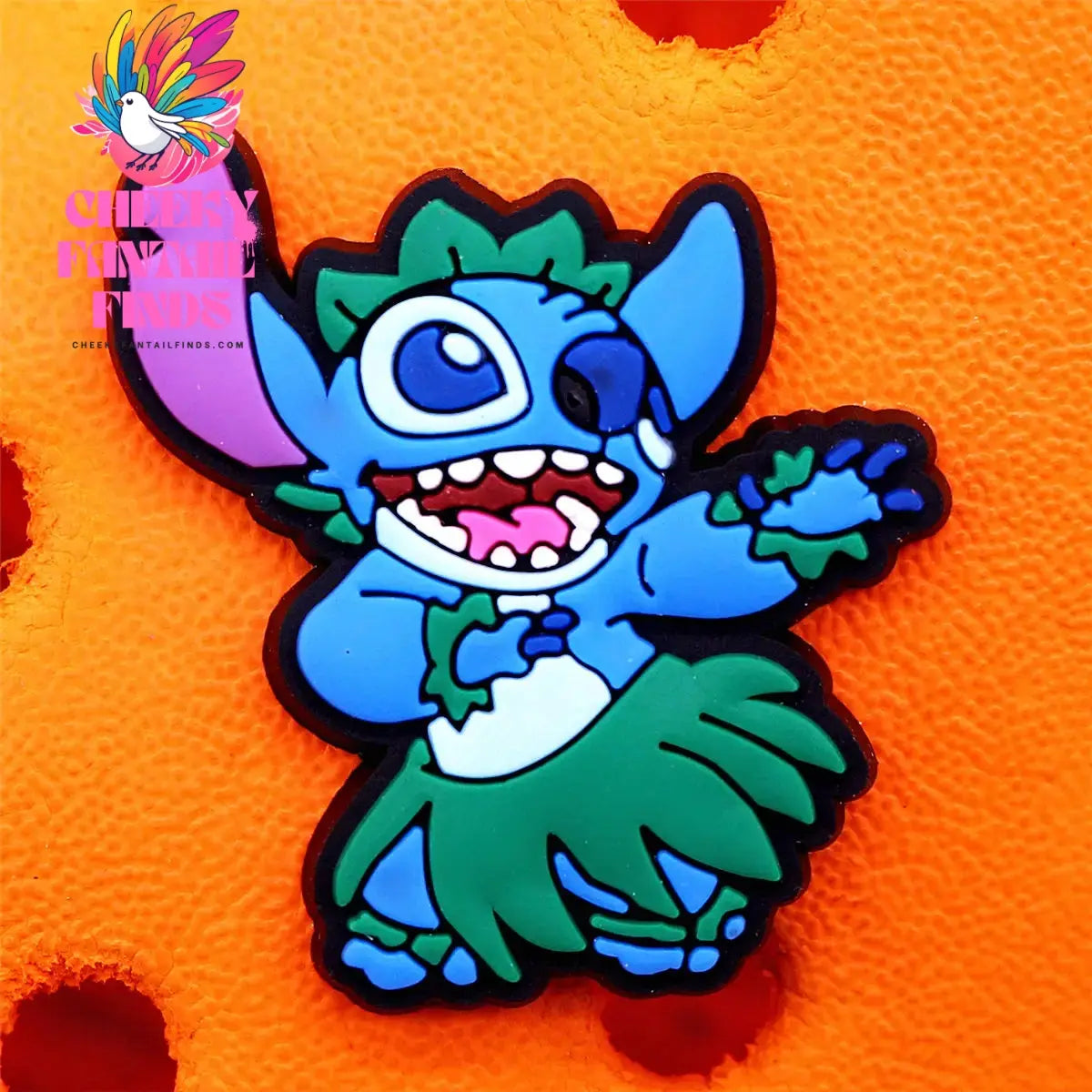 1pcs Cartoon movie Lilo Stitch Shoe Accessories Clog Charms Sandals Decoration Pink Stitch Angel PVC Clogs Buckle for Kids Gifts Cheeky Fantail Finds