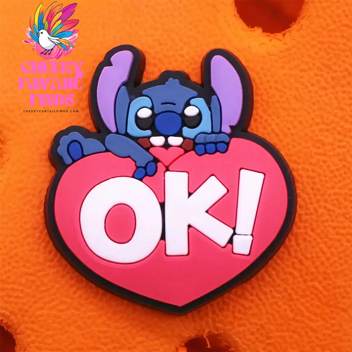 1pcs Cartoon movie Lilo Stitch Shoe Accessories Clog Charms Sandals Decoration Pink Stitch Angel PVC Clogs Buckle for Kids Gifts Cheeky Fantail Finds