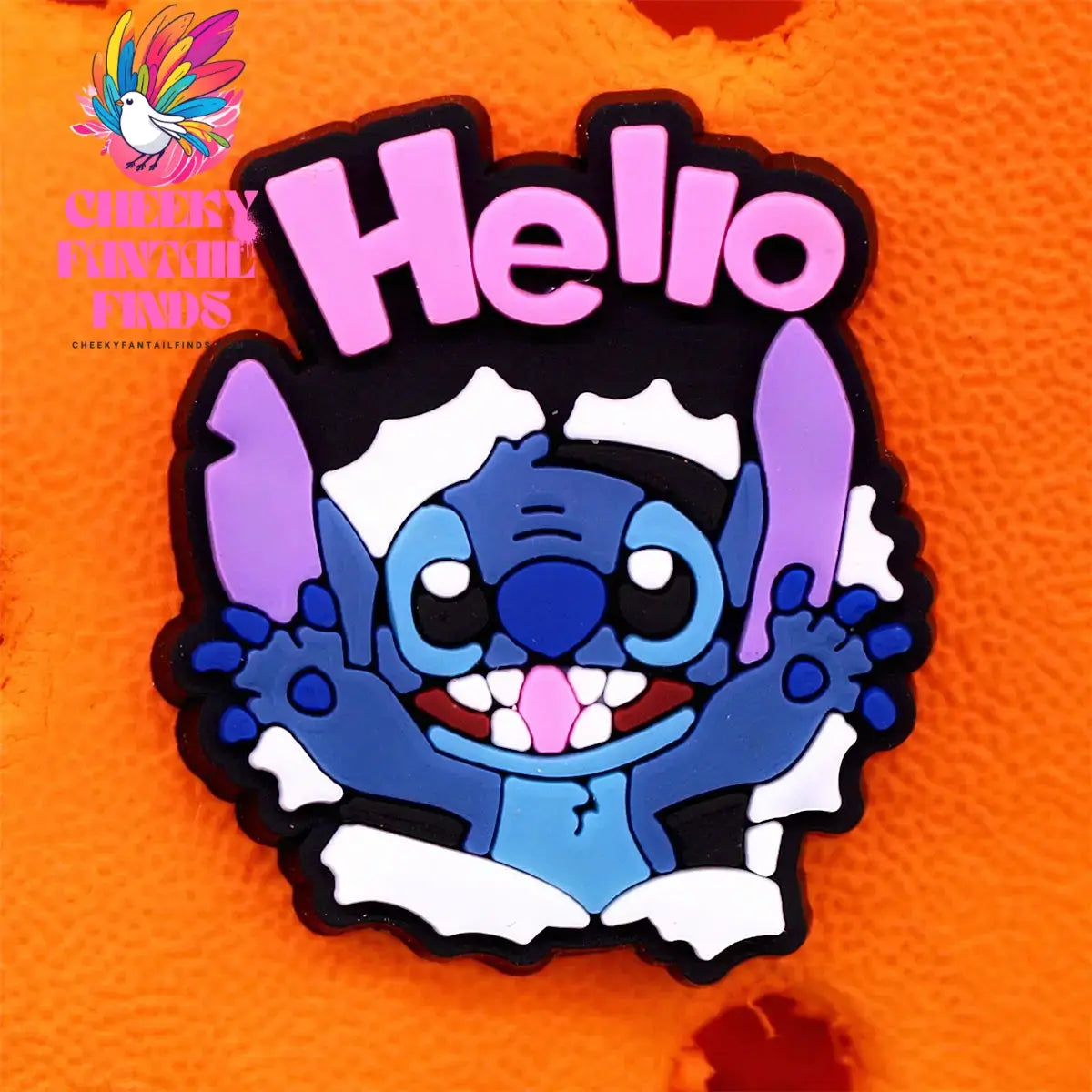 1pcs Cartoon movie Lilo Stitch Shoe Accessories Clog Charms Sandals Decoration Pink Stitch Angel PVC Clogs Buckle for Kids Gifts Cheeky Fantail Finds