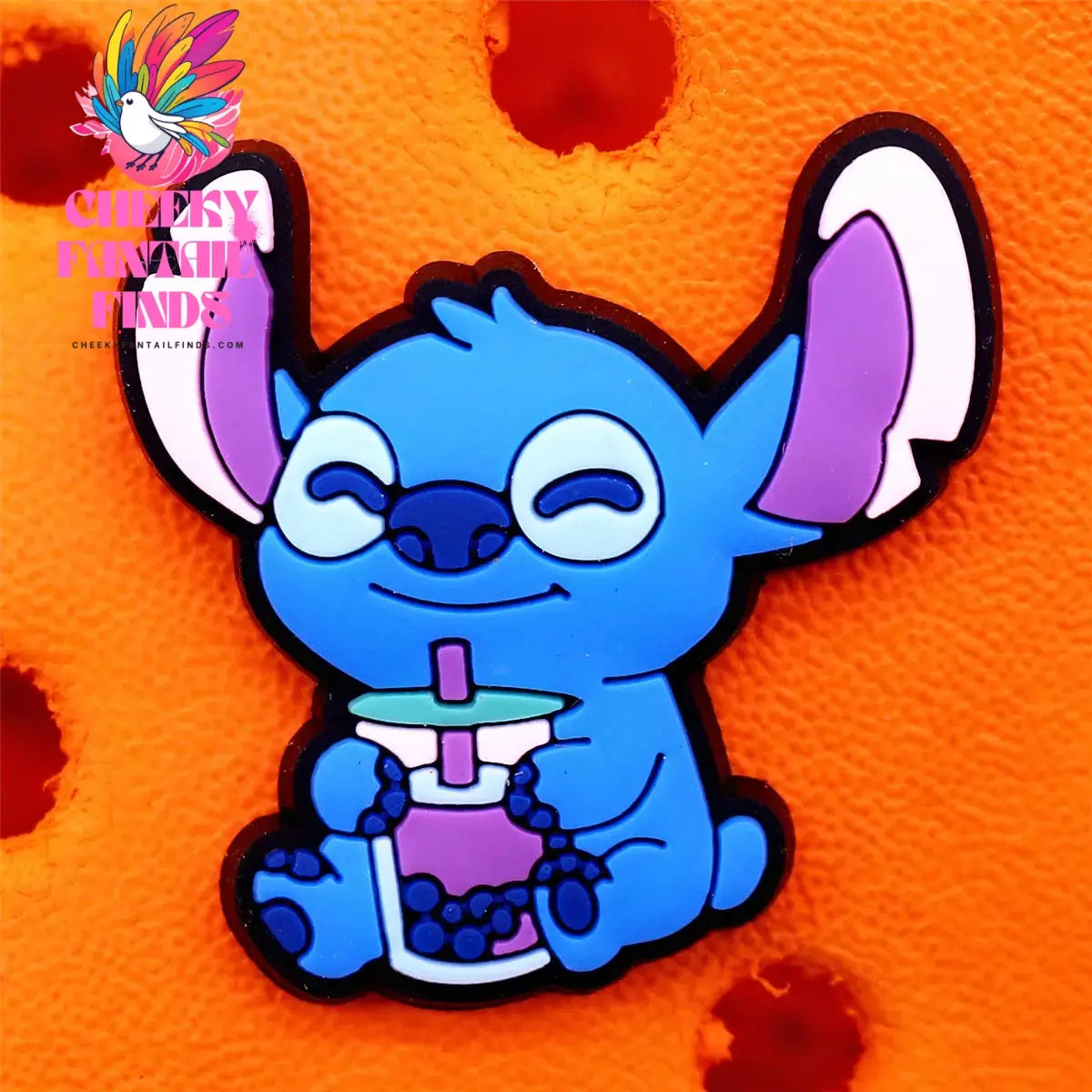 1pcs Cartoon movie Lilo Stitch Shoe Accessories Clog Charms Sandals Decoration Pink Stitch Angel PVC Clogs Buckle for Kids Gifts Cheeky Fantail Finds