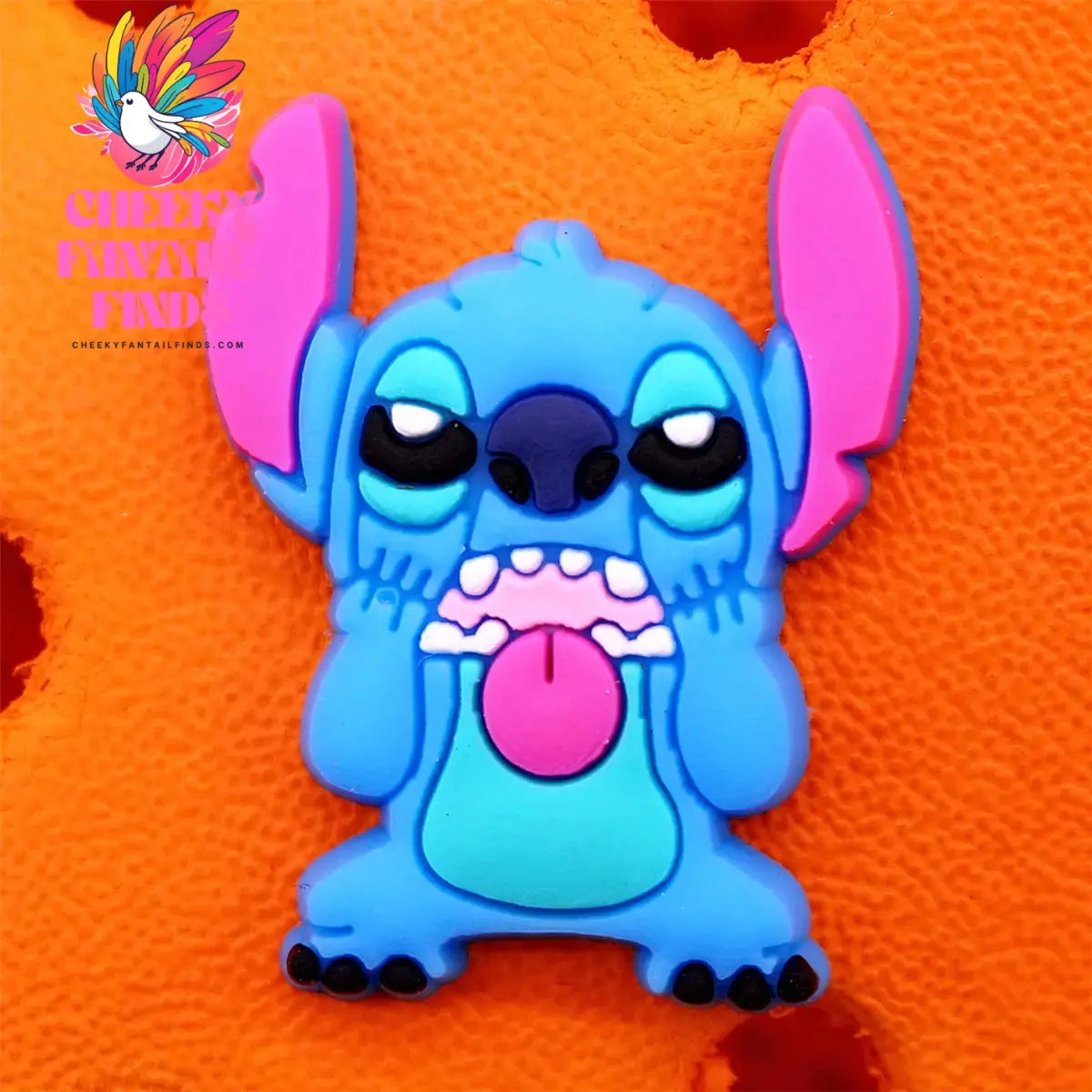 1pcs Cartoon movie Lilo Stitch Shoe Accessories Clog Charms Sandals Decoration Pink Stitch Angel PVC Clogs Buckle for Kids Gifts Cheeky Fantail Finds