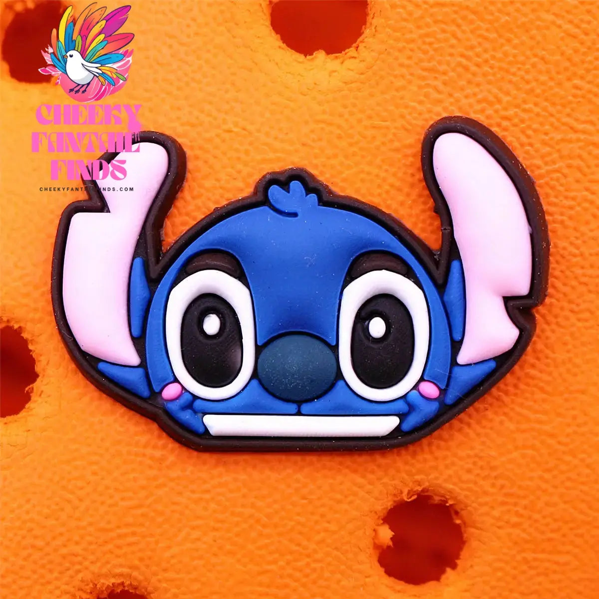 1pcs Cartoon movie Lilo Stitch Shoe Accessories Clog Charms Sandals Decoration Pink Stitch Angel PVC Clogs Buckle for Kids Gifts Cheeky Fantail Finds