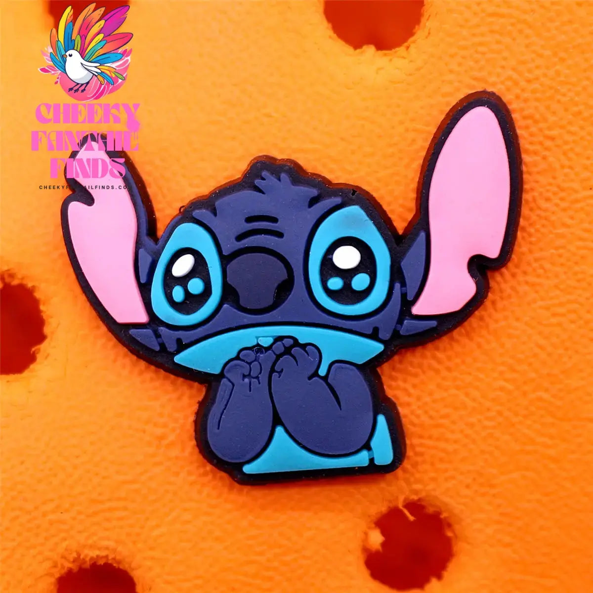 1pcs Cartoon movie Lilo Stitch Shoe Accessories Clog Charms Sandals Decoration Pink Stitch Angel PVC Clogs Buckle for Kids Gifts Cheeky Fantail Finds