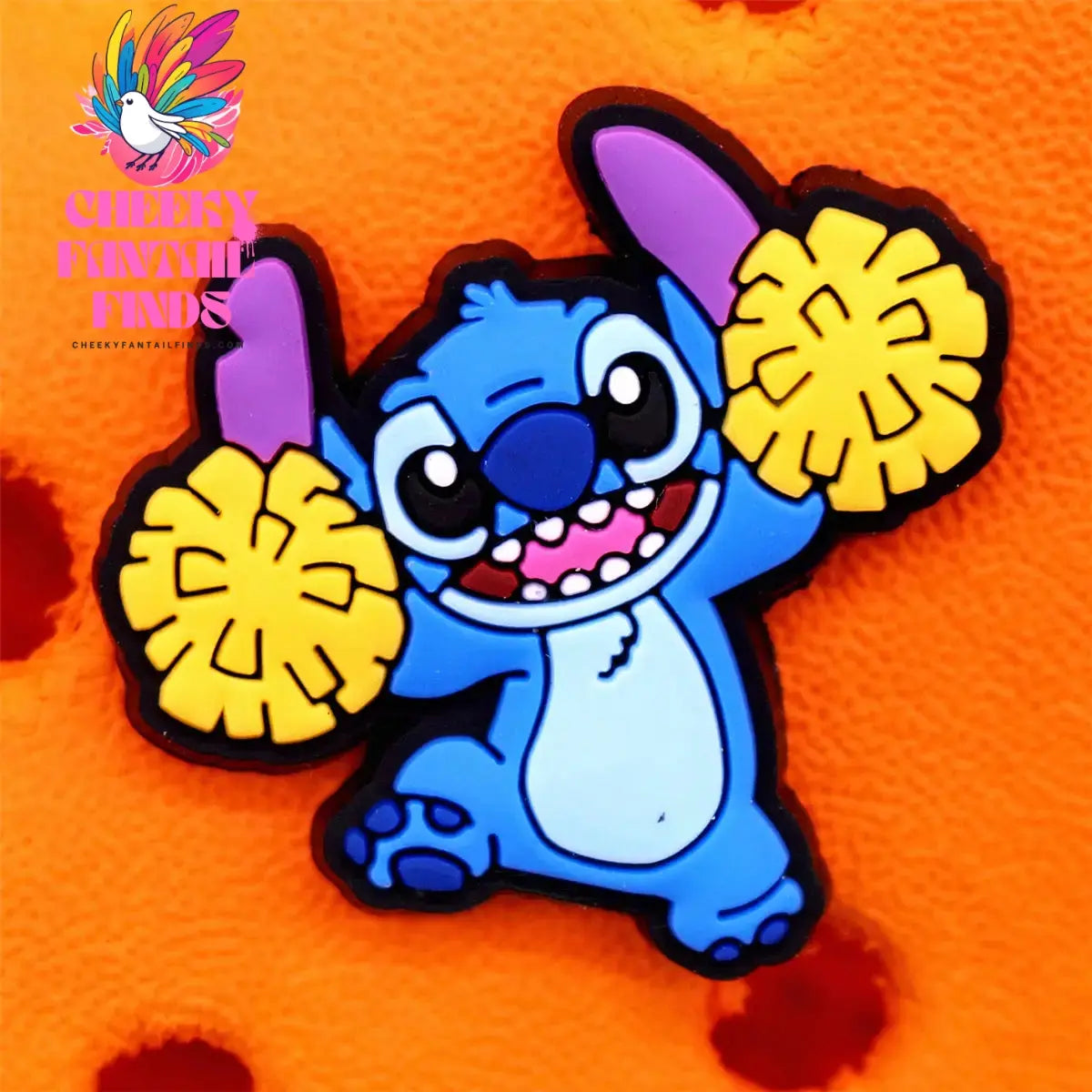 1pcs Cartoon movie Lilo Stitch Shoe Accessories Clog Charms Sandals Decoration Pink Stitch Angel PVC Clogs Buckle for Kids Gifts Cheeky Fantail Finds