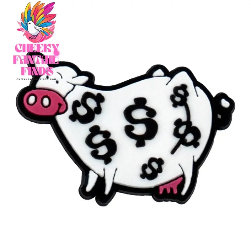 1pcs Cute Animals Cat Panda Cow Pig Charms for Shoe Decorations Pins for Kids Boy Girls Favor Gifts Accessories Dogs - Cheeky Fantail Finds