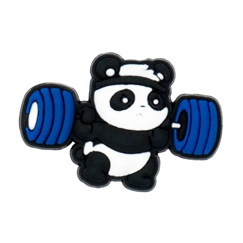 1pcs Cute Animals Cat Panda Cow Pig Charms for Shoe Decorations Pins for Kids Boy Girls Favor Gifts Accessories Dogs - Cheeky Fantail Finds