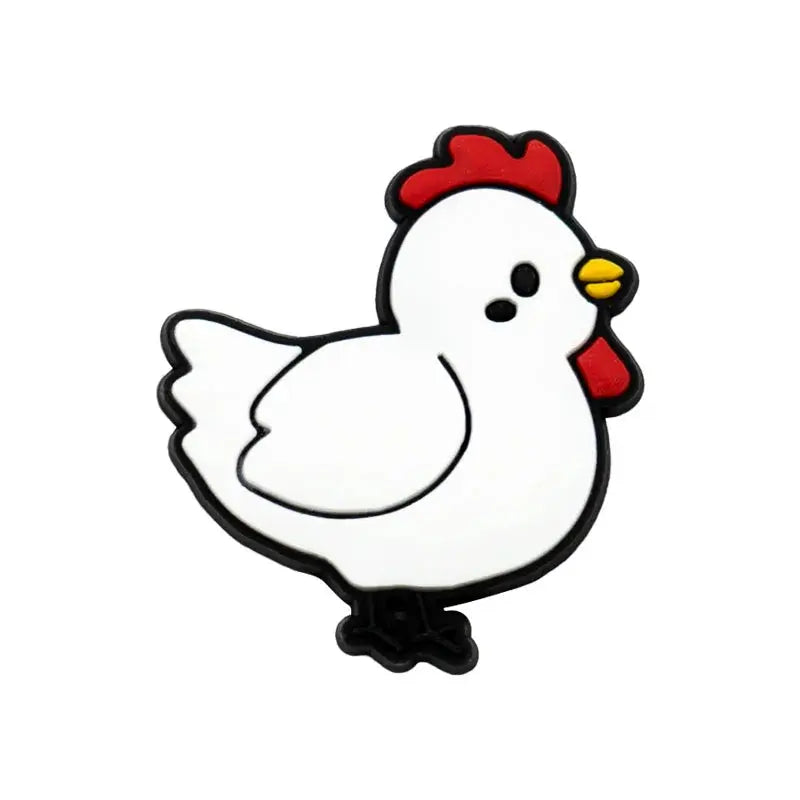 1pcs Cute Animals Shoe Charms Cats Dogs Panda Duck Pins Pink Shoe Accessories Sandals Decorations for Kids Men Women Buckle - Cheeky Fantail Finds
