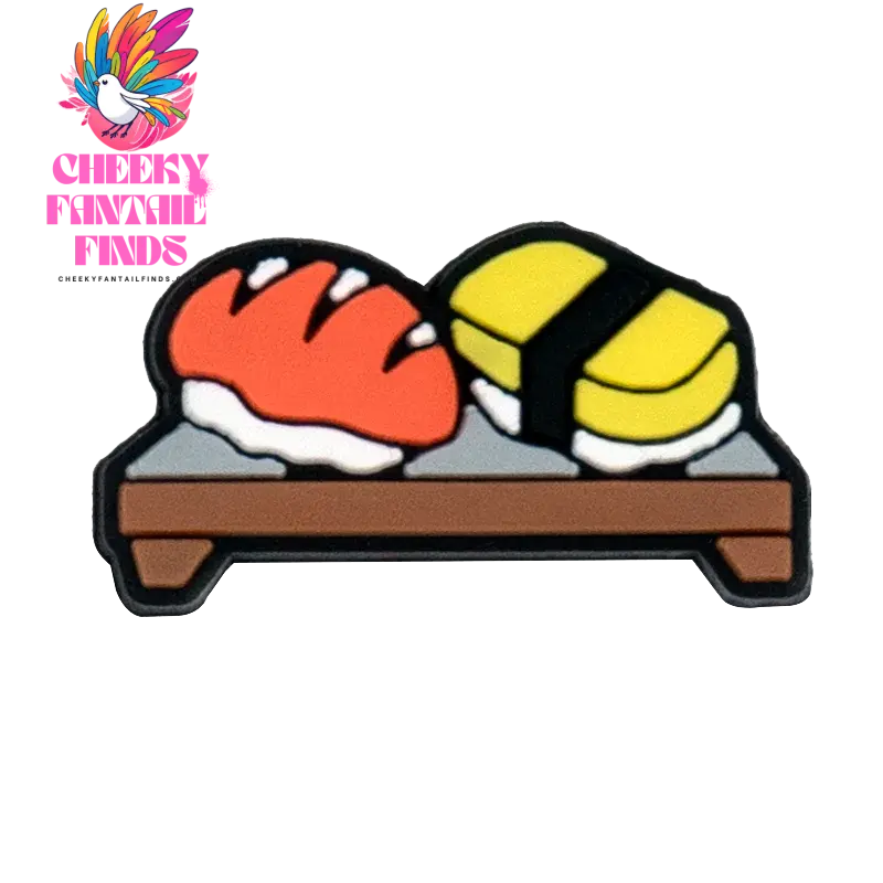 1pcs Cute Food Shoe Charms for Women Men Kids Sushi Cheese Lemon Fruit Cake Shoe Decorations Pins Clog Buckles Ornament Gifts - Cheeky Fantail Finds