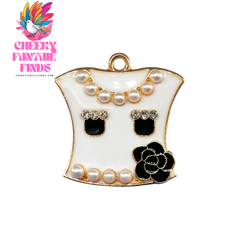 1pcs Designer Metal Shoe Charms Luxury Decorations Pins for Women Girls Sandal Ornamental Pearl Shoe Accessories for Clog Buckle - Cheeky Fantail Finds