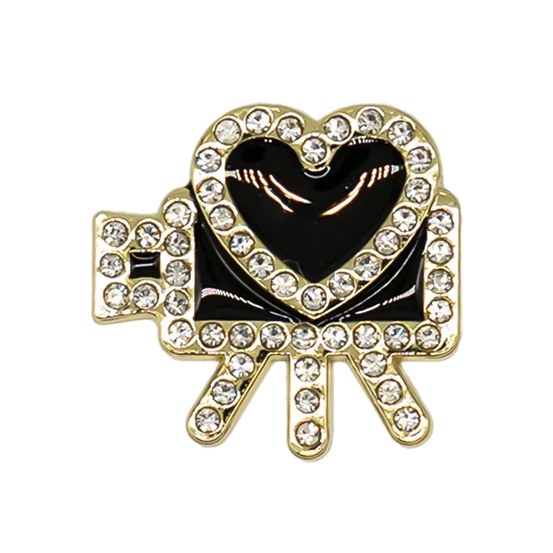 1pcs Designer Metal Shoe Charms Shinning Decorations for Sandal Pins for Women Girls Gift Pearl Shoe Accessories for Clog Buckle - Cheeky Fantail Finds