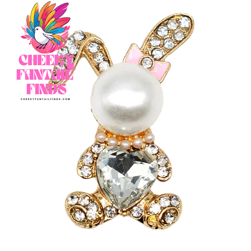 1pcs Designer Metal Shoe Charms Shinning Decorations for Sandal Pins for Women Girls Gift Pearl Shoe Accessories for Clog Buckle - Cheeky Fantail Finds