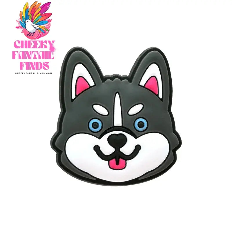 1pcs Dog Corgi Bulldog Shoe Charms Accessories,Shoe Decorations Pins for Woman Men Girls Boys Kids,Garden Sandals Clog Buckles Cheeky Fantail Finds