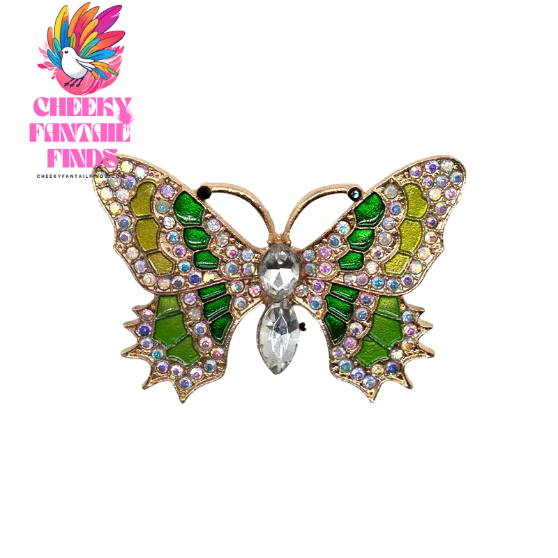 1pcs Golden Metal Shoes Charms Designer Luxury Butterfly Daisy Pins for Women Girls Shoes Decorations Accessories Buckles Gift - Cheeky Fantail Finds
