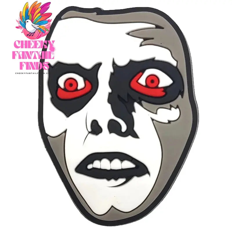 1pcs Halloween Horror Movie Exorcist shoe Charms Designer for Shoe Accessories for Classic Clog Kids Gift Hot Sale Cheeky Fantail Finds