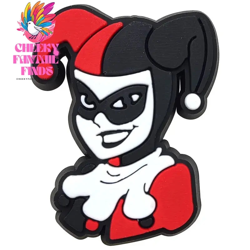 1pcs Joker Movie Cartoon Shoe Charms Accessories Children Shoe Decorations Fit Wristband Classic Clog Charms Party Present Cheeky Fantail Finds