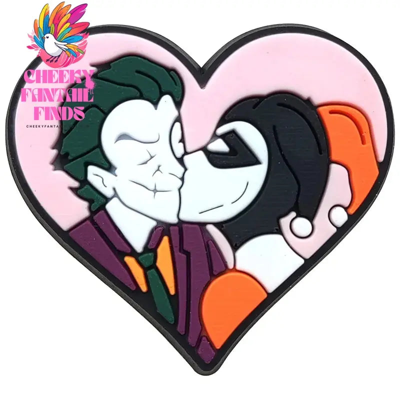 1pcs Joker Movie Cartoon Shoe Charms Accessories Children Shoe Decorations Fit Wristband Classic Clog Charms Party Present Cheeky Fantail Finds