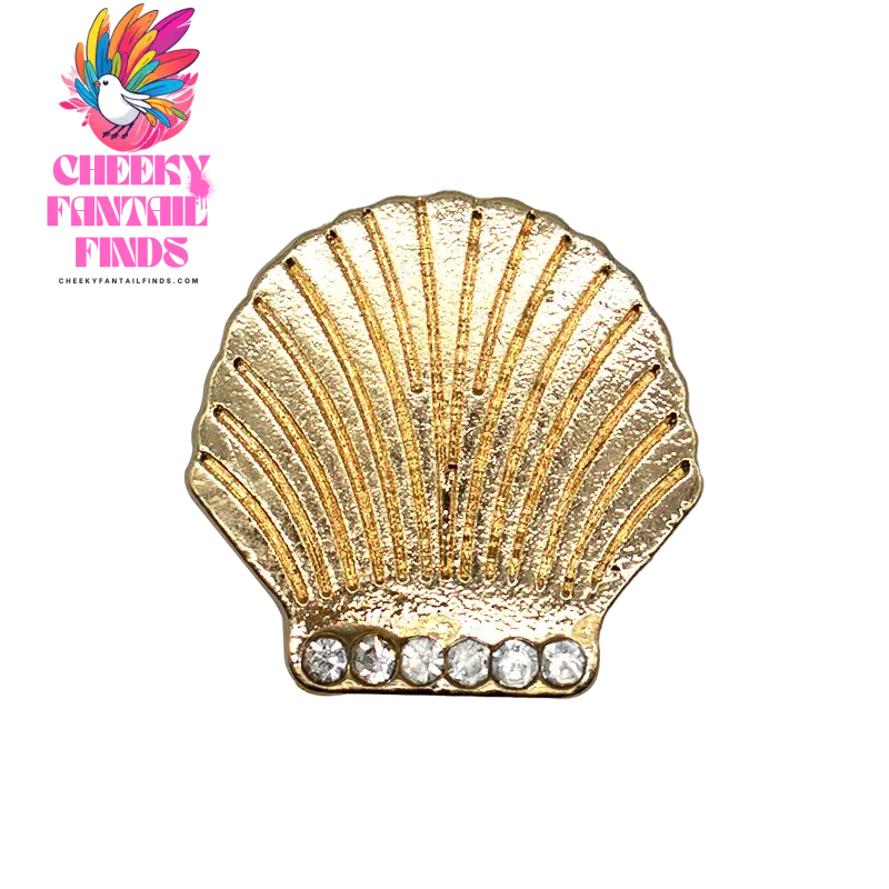 1pcs Metal Shoe Charms for Women Girls Daisy Lips Designer Shinning Golden Pins Shoes Accessories Decorations Buckle Gifts - Cheeky Fantail Finds