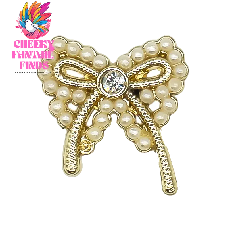 1pcs Metal Shoe Charms for Women Girls Daisy Lips Designer Shinning Golden Pins Shoes Accessories Decorations Buckle Gifts - Cheeky Fantail Finds
