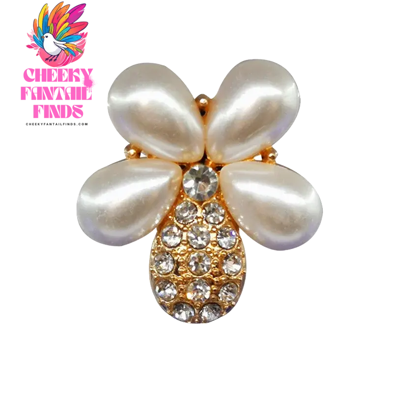 1pcs Metal Shoe Charms for Women Girls Daisy Lips Designer Shinning Golden Pins Shoes Accessories Decorations Buckle Gifts - Cheeky Fantail Finds