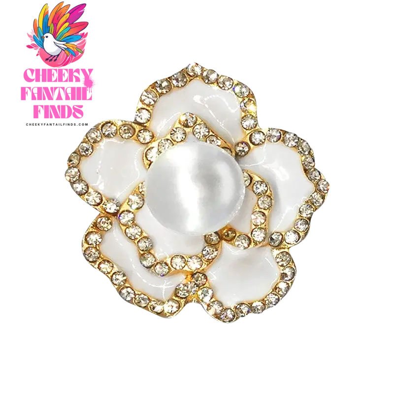 1pcs Metal Shoe Charms for Women Girls Daisy Lips Designer Shinning Golden Pins Shoes Accessories Decorations Buckle Gifts - Cheeky Fantail Finds