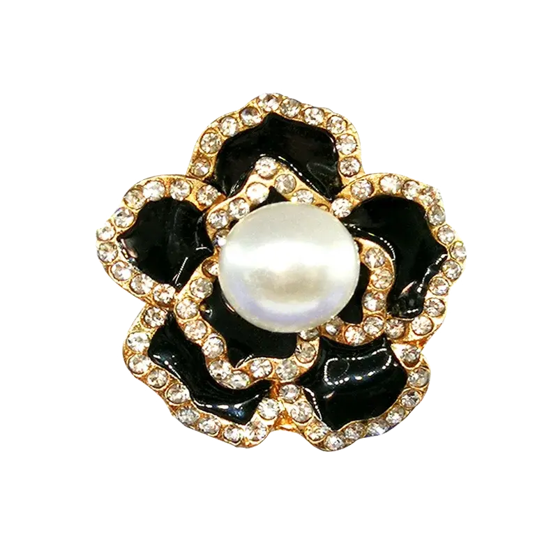 1pcs Metal Shoe Charms for Women Girls Daisy Lips Designer Shinning Golden Pins Shoes Accessories Decorations Buckle Gifts - Cheeky Fantail Finds