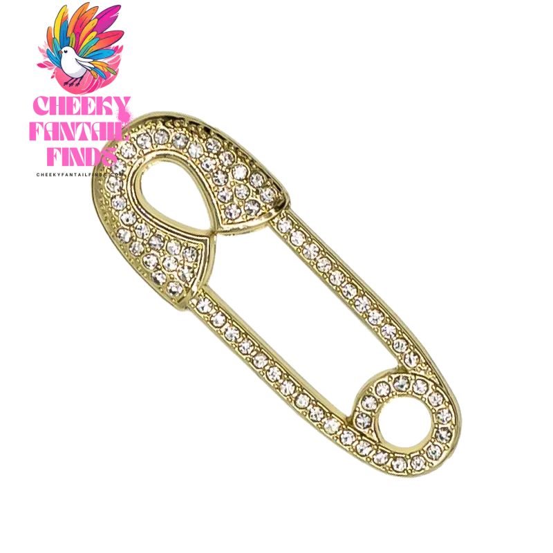 1pcs Metal Shoe Charms for Women Girls Daisy Lips Designer Shinning Golden Pins Shoes Accessories Decorations Buckle Gifts - Cheeky Fantail Finds