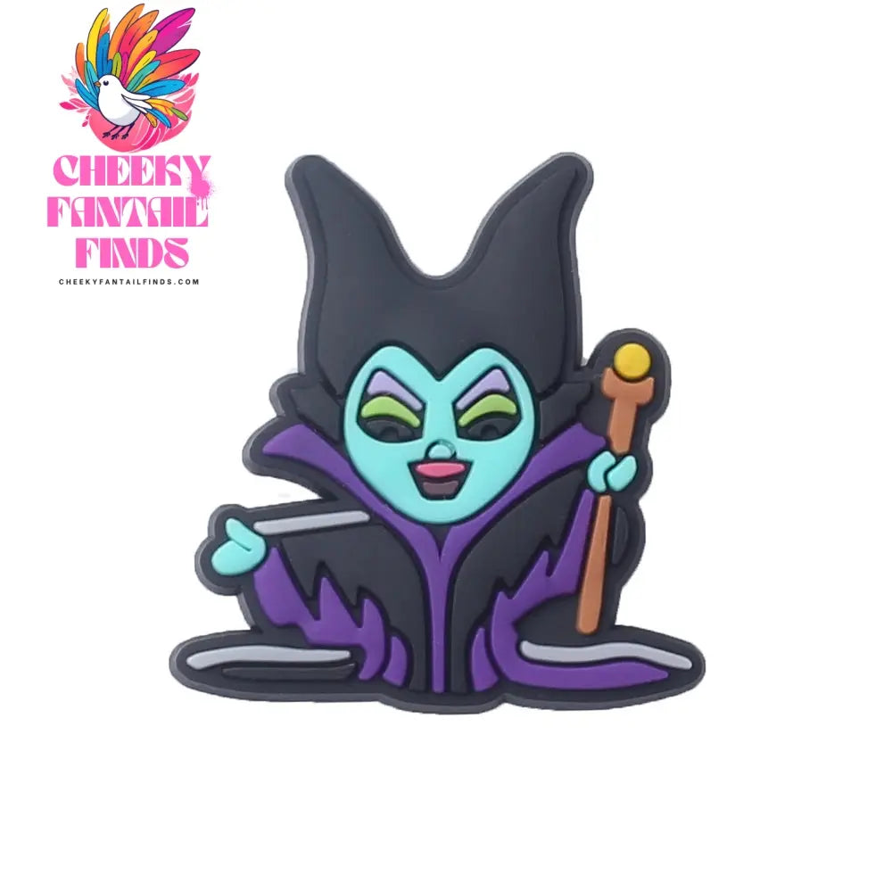 1pcs Movie Villain Role Cartoon Series Shoe Charms Accessories Shoe Decorations Fit Wristband Classic Clog Charms Party Present Cheeky Fantail Finds