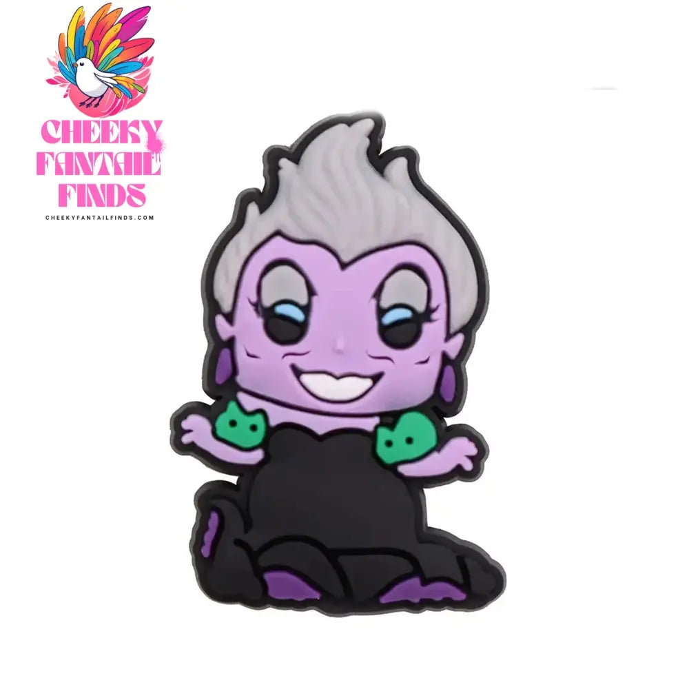 1pcs Movie Villain Role Cartoon Series Shoe Charms Accessories Shoe Decorations Fit Wristband Classic Clog Charms Party Present Cheeky Fantail Finds