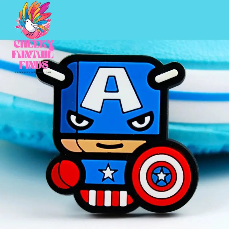 1pcs Movies Super Hero Shoe Cute Charms Decorations Pvc Accessories Cartoon 3D Badges for Batmans Kids Gift Toys Set Cheeky Fantail Finds