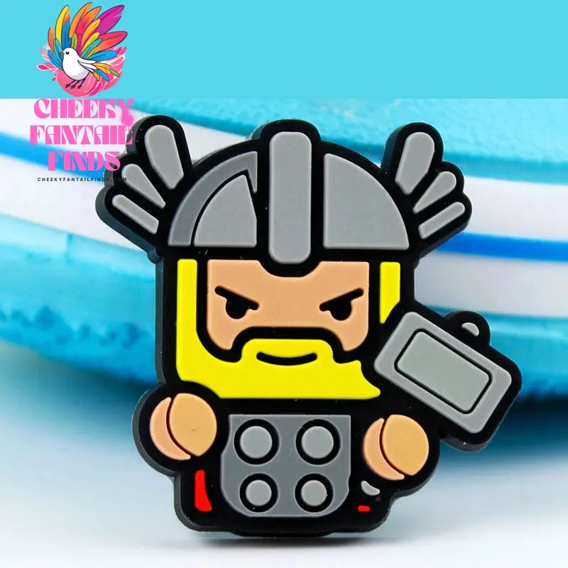 1pcs Movies Super Hero Shoe Cute Charms Decorations Pvc Accessories Cartoon 3D Badges for Batmans Kids Gift Toys Set Cheeky Fantail Finds